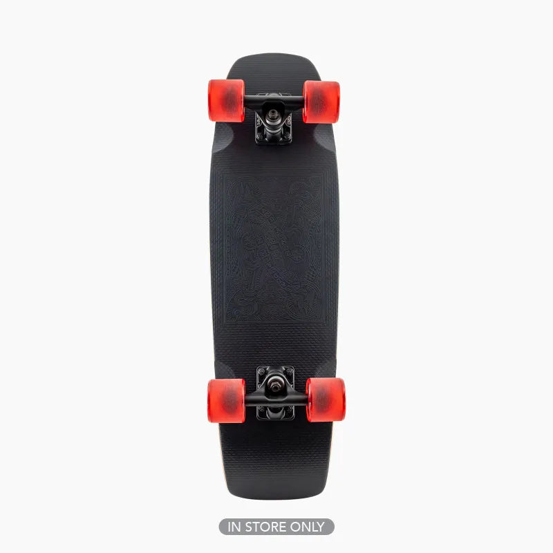 Landyachtz Dinghy Coffin Stealth Card Cruiser